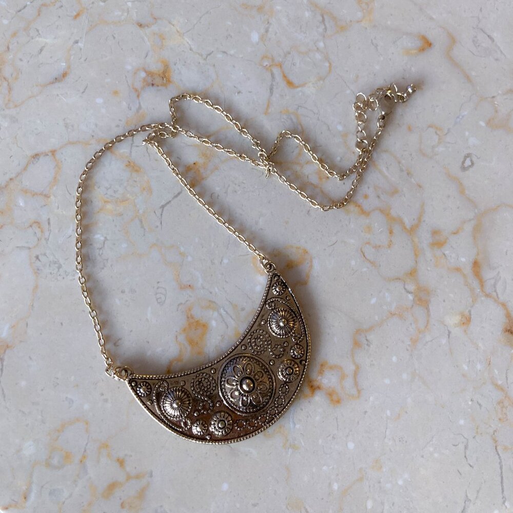 Gold Statement Necklace